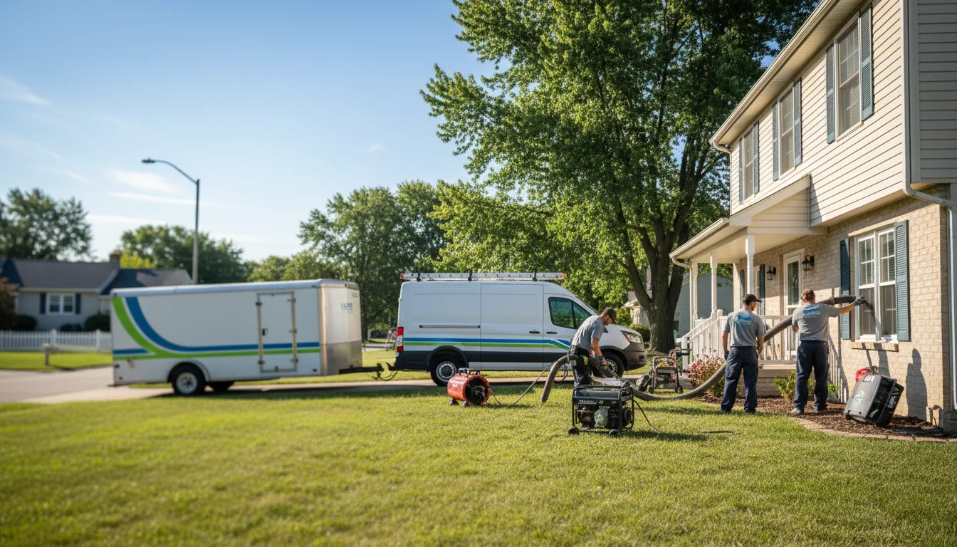 Flooded Basement Restoration And Cleanup With Repair in Coin, IA near me